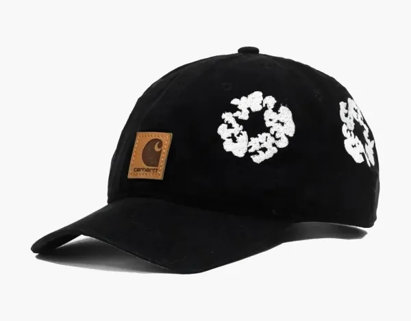 Carhartt Floral Print Cap Black