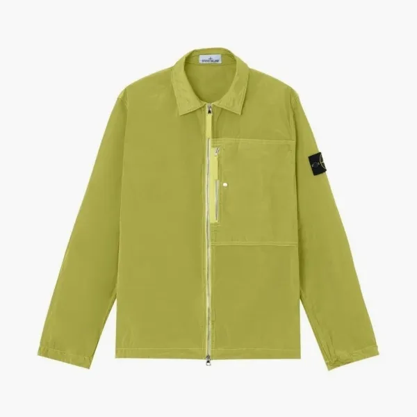 Stone Island Nylon Metal Econyl Overshirt Green