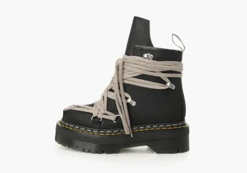 Rick Owens X Dr. Martens 1460 Megalace Boots WMNS Black