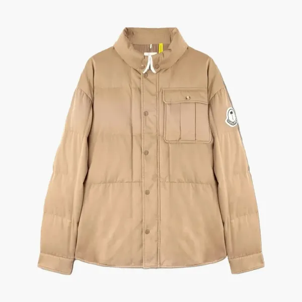 Moncler Down Jacket Unisex Camel