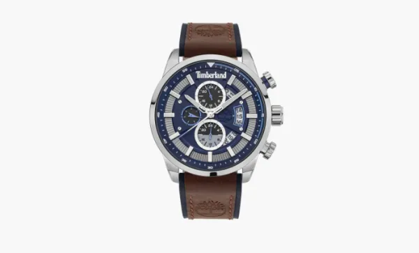 Timberland Callahan Chronograph Brown Leather Strap