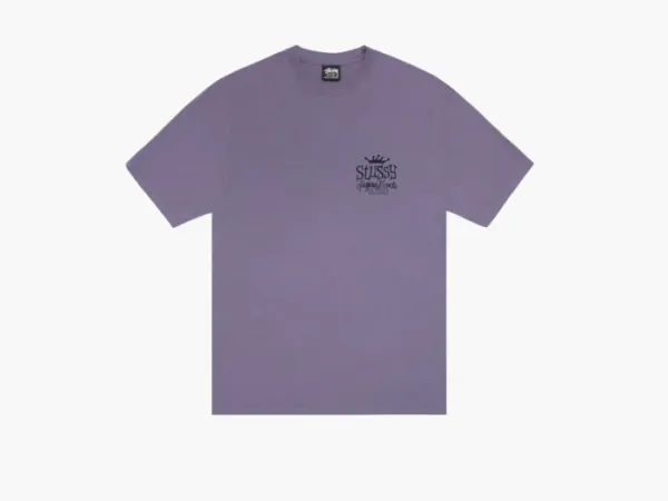 Stussy Beach House Tee Pigment Dyed Grape