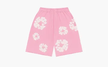 Denim Tears The Cotton Wreath Shorts Pink