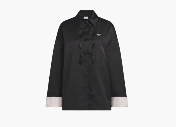 Adidas New Chinese Shirt Jacket  Black