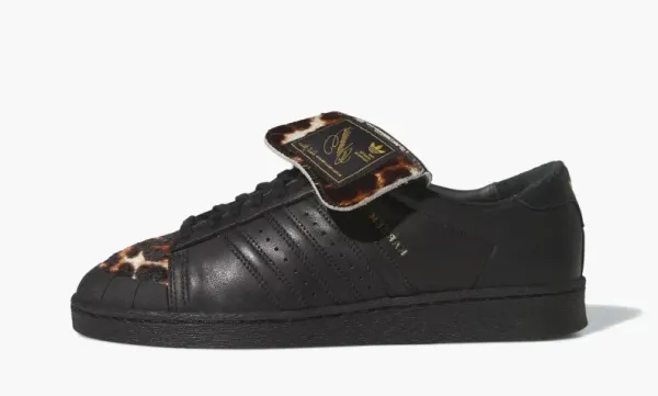 Willy Chavarria x Adidas Jabbar Low Black Cheetah