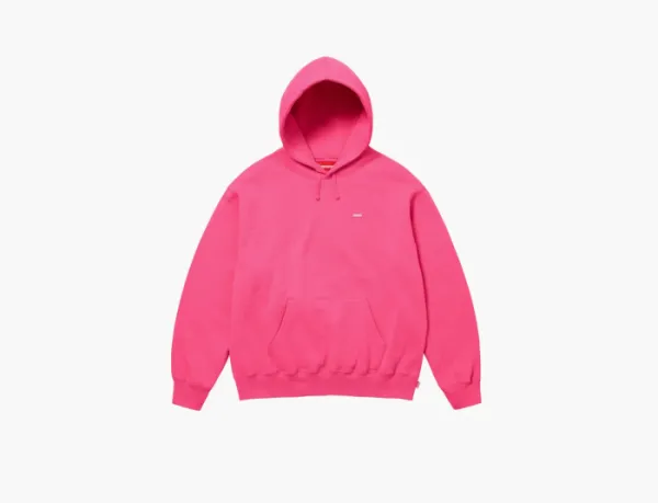Supreme Small Box Hooded Sweatshirt Magenta