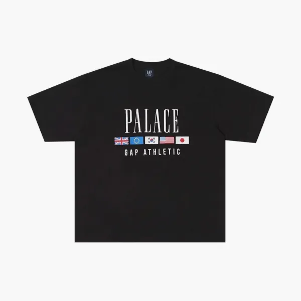 PALACE X GAP Heavy Jersey T-shirt Black