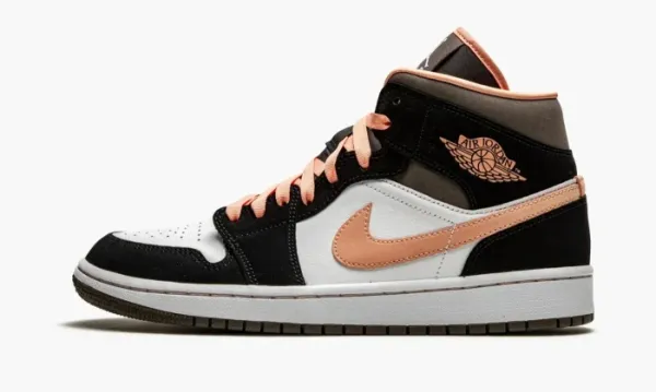 Air Jordan 1 Mid SE WMNS Peach Mocha
