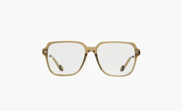 Gentle Monster Jeff KC1 Glasses Brown/Clear