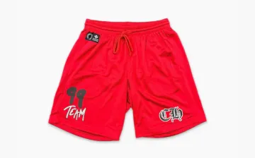 Chrome Hearts Matty Boy Mesh Shorts Red