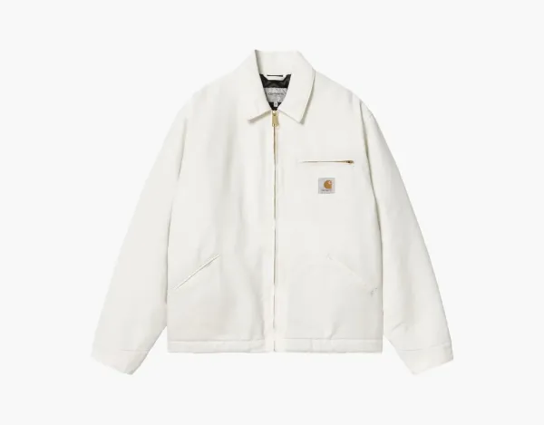Carhartt WIP Detroit Jacket Wax White