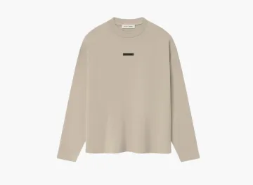 Fear of God Essentials Classic Fit Long-Sleeve Tee Timber