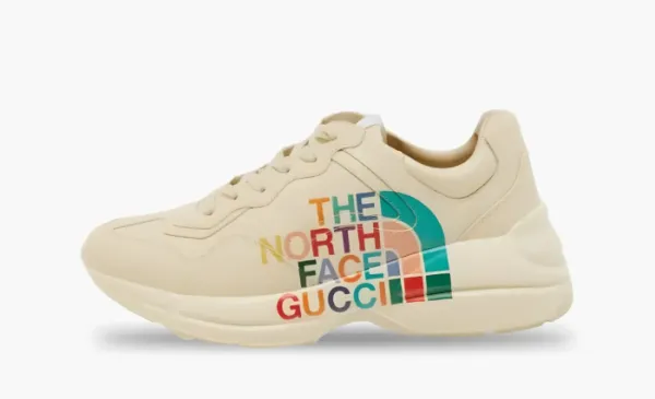 Gucci Leather Rhyton x The North Face Ivory