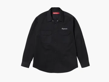 Supreme Our Lady Work Shirt Black
