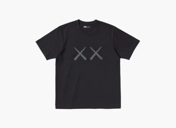 Kaws x Andy Warhol x Uniqlo T-shirt Black