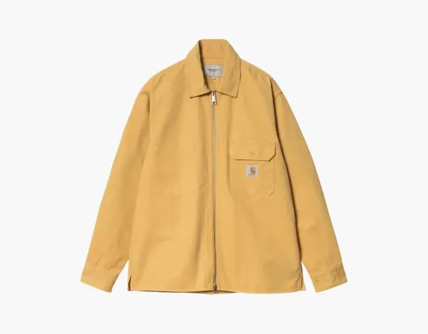 Carhartt WIP Rainer Shirt Jac Mustard Yellow