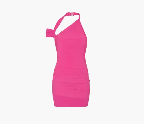 Nike x Jacquemus Jersey Dress Dark Pink