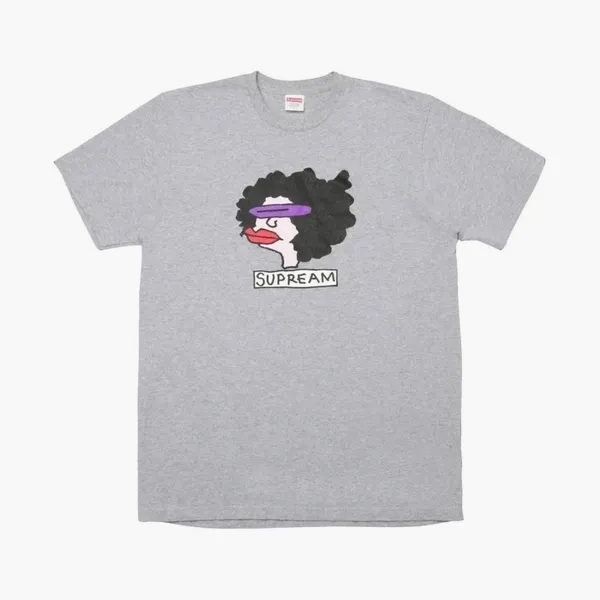 Supreme Gonz Cartoon Tee Heather Grey