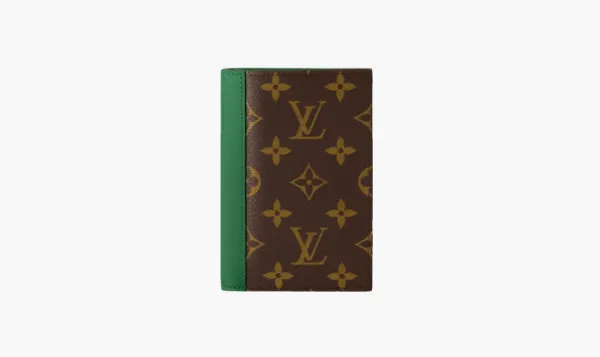 Louis Vuitton Passport Cover Monogram Macassar Canvas Vert