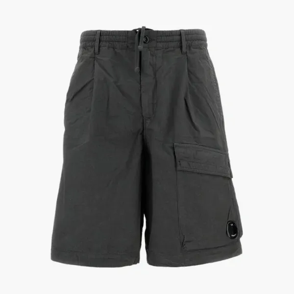 C.P. Company Micro-Reps Boxy Shorts Gray