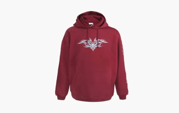 Vetements Tribal Hoodie Bordeaux