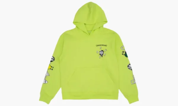 Chrome Hearts Matty Boy Link Hoodie Lime Green