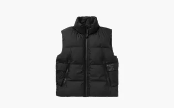 C.P. Company Metropolis Series Pertex Hooded Padded Vest Black