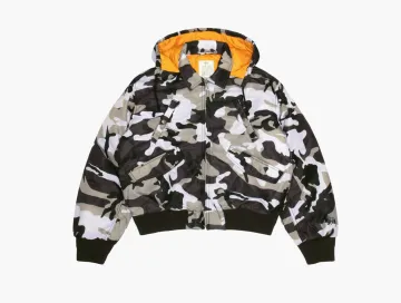 Stussy Flight Bomber Snow Camo