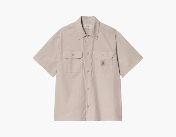 Carhartt WIP Craft Short Sleeve Shirt Beige