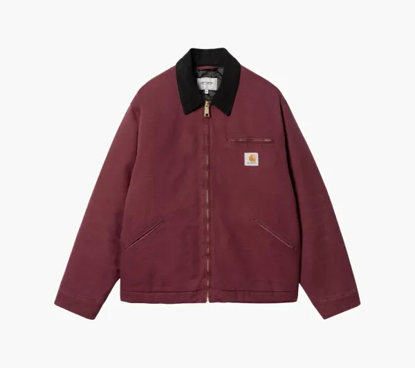 Carhartt WIP Detroit Jacket Burgundy