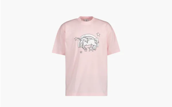Vetements Unicorns and Rainbows T-shirt Pink