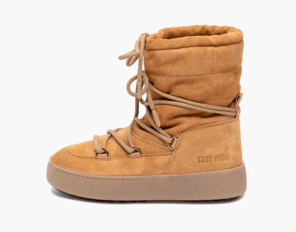 Moon Boot Ltrack Suede Boots Brown