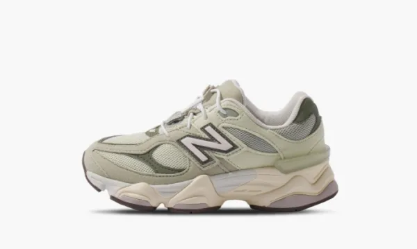 New Balance 9060 Little Kid Olivine Lace Toggle