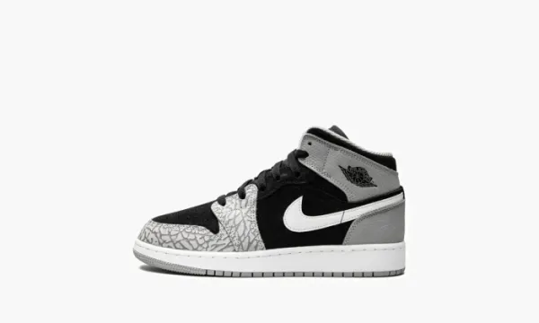 Air Jordan 1 Mid SE GS Elephant Toe
