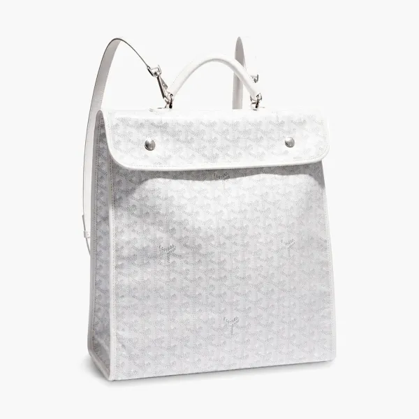 Goyard Saint Leger Backpack White