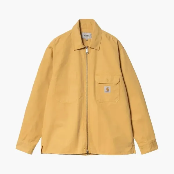 Carhartt WIP Rainer Shirt Jac Mustard Yellow