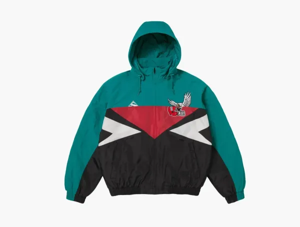 Supreme x MM6 Maison Margiela Split Stadium Jacket Black