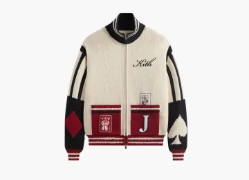 Kith x Batman Joker Wyona Full Zip Sweater Sandrift