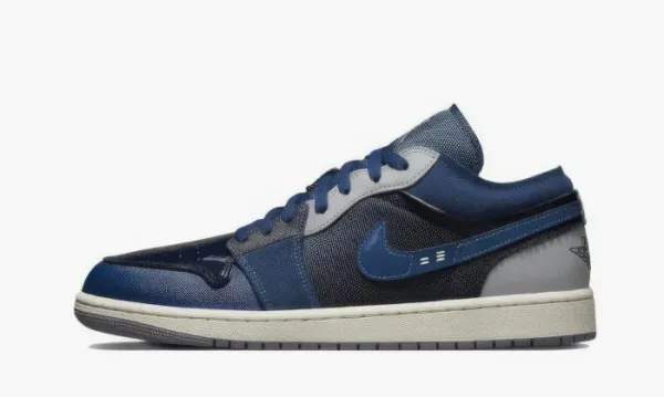 Nike Air Jordan 1 Low SE Craft Obsidian French Blue Ashen Slate White