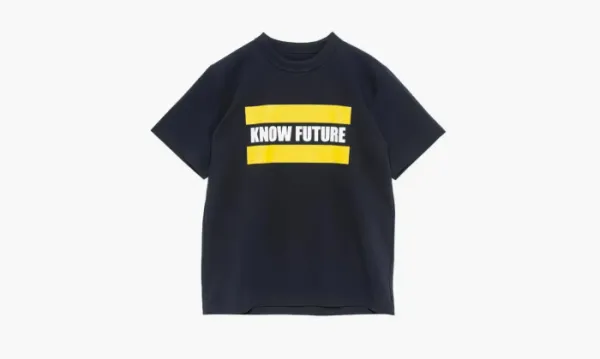 Sacai T-shirt Navy Blue Yellow