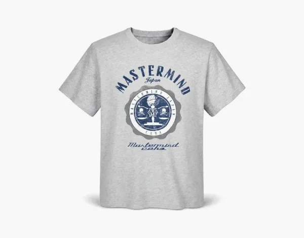 Футболка C2H4 x Mastermind Japan Grey