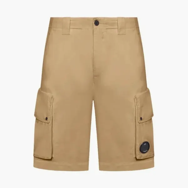 C.P. Company Cotton Gabardine Cargo Shorts Tree House