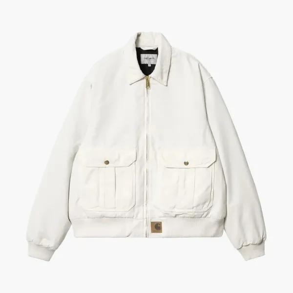 Carhartt WIP Bomber Jacket Cream