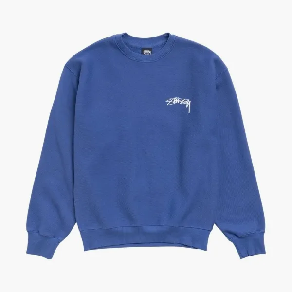 Stussy Skate Stack Crew Indigo