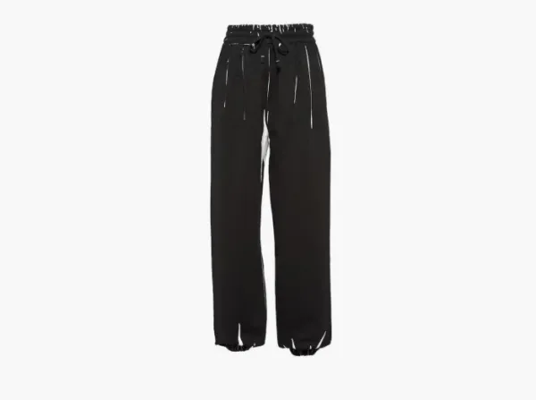 Miu Miu Knitted Sweatpants Black
