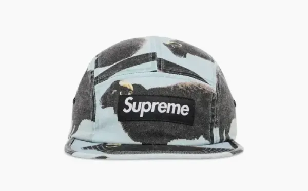 Supreme x Damien Hirst Camp Cap Black