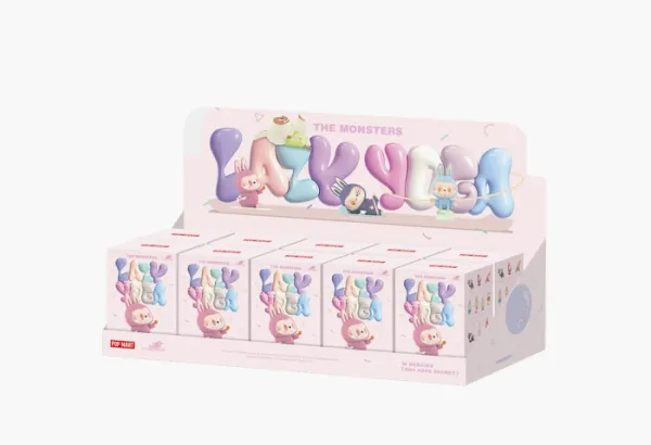 The Monsters Labubu Lazy Yoga Series Figures (10 Blind Boxes) (5.1-11.3 CM)
