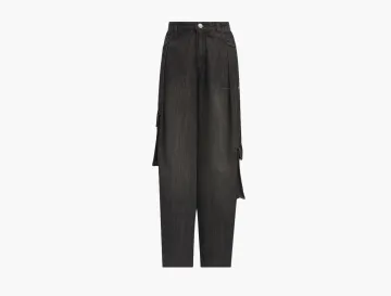 Adidas Originals Soft Denim Cargo Pants Black