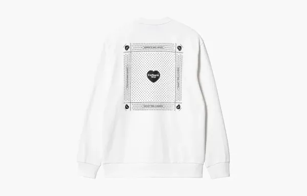 Carhartt WIP SS24 Heart Bandana Sweatshirt