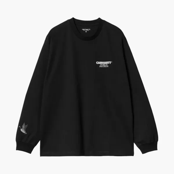 Carhartt WIP Ducks Long Sleeve T-Shirt Black